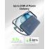 Belkin BoostCharge power bank 10000mAh, portable power bank with integrated cable PD 20W, fast charge USB-C power delivery, power bank fast charging for iPhone 16 series, iPad Pro, Galaxy S24 and more - Blue